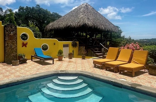 San Juan del Sur House | Stunning Sunset & Ocean Views in a private hillside escape.