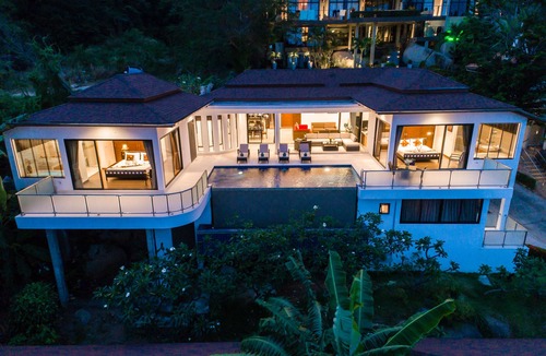 Lamai Villa | Sunny Banks - 4 Bed Private Pool Sea View Villa