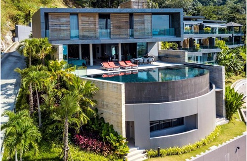 Patong Villa | The Cube Ocean View Pool Villa Kalim