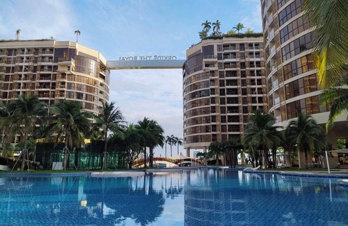 Sen Sok Condo | The Royal minimum condo Orkide Phnom Penh with AC and gym