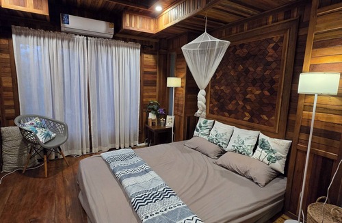 Kanchanaburi Other | three little birds 2 bedroom (บ้านไม้กลางสวน)