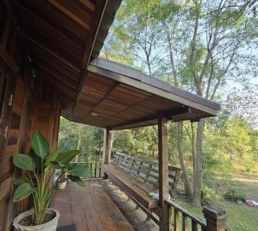 Kanchanaburi House | three little birds 2 bedroom บ้านไม้กลางสวน