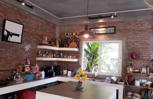 Siem Reap Villa | Tree-Shaded Bungalows Near Town with Kitchens & Scenic River Walks