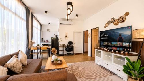 Srithanu House | Tropicana House - Double King Bed - 2mn ZenBeach - Garden View