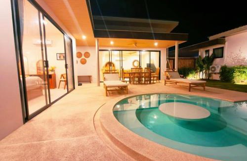 Maret Villa | Villa Basil - Piscine Privée - 5 mn de marche des Plages - Lamai
