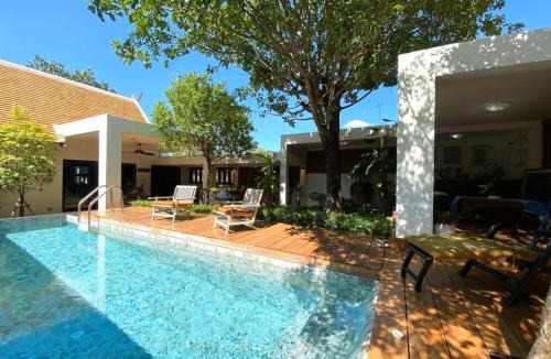 Tha Sala Villa | Whisper Oasis - Award-Winning Private Jacuzzi Pool Villa - 3BR, Daily Service