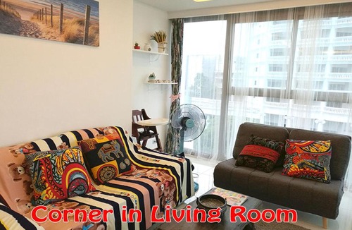 North Pattaya Apartment | Wong Amat Tower - 65 SQM 1 BR Suite
