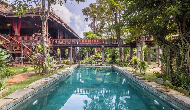 3BR Khmer Heritage Villa, Private Pool