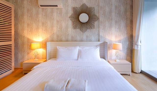 Baan SanKraam_1BR Apt, GCC-PoolView in Tambon Cha-am