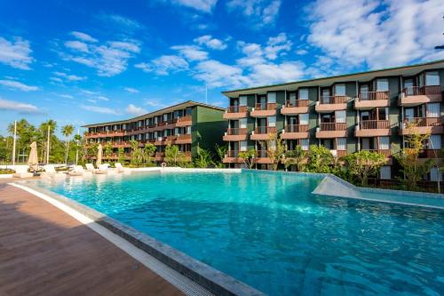 C268 Brand New Prime Spot 1BR Pool Gym Sauna in Koh Samui