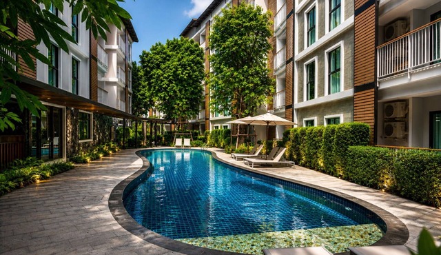 Cozy 1BR in Rawai Quiet Area Balcony&Fast Wi-Fi