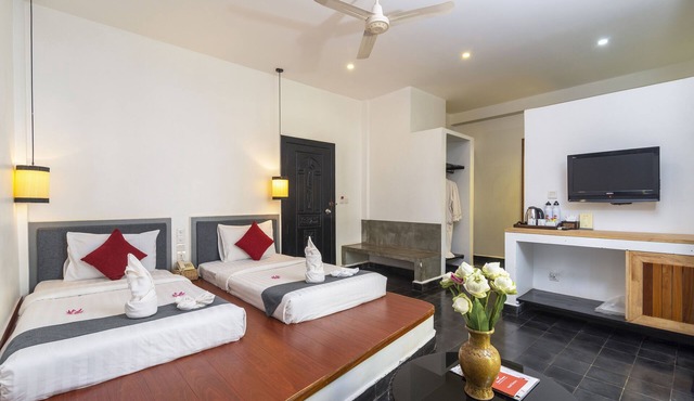 Deluxe Twin Room - Free breakfast in Sangkat Sala Kamreuk