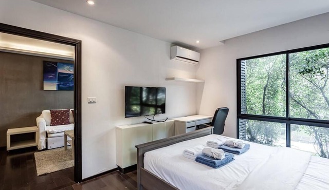 Garden view apartment at The Title, Rawai beach in Phuket