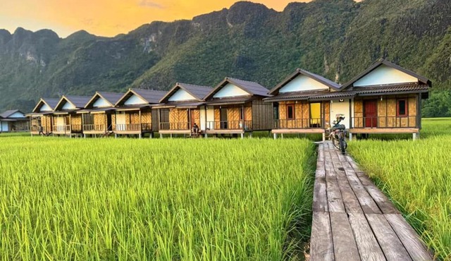 Konglor-Bungalow Guest House in Ban Dôn