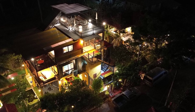 Large villa near the beach in Sam Roi Yot, with gym and SUP. Quiet area.