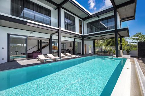 Loft-Style Hyper Modern 4Br Villa Sunset garden 6 with 12x5m Salt Pool in Phuket