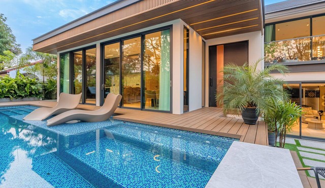 Lux 4BR Pool Villa 500m - Jomtien Beach