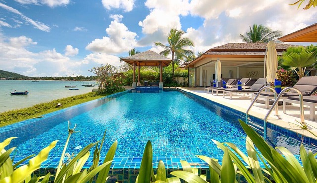 Luxury 4BR Beachfront Villa | Bophut Beach