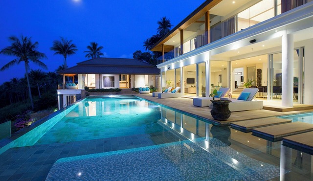 Luxury 7BR Seaview Villa with Private 18M Infinity pool &Panoramic Views in Koh Samui