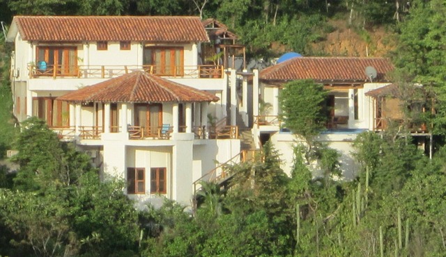 Luxury Oceanfront 3 building compound in community near Aqua in Redonda Bay Bahia Gigante
