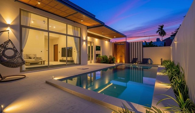 New Celine Villa Private Pool Near Beaches
