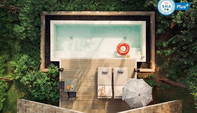 ONE BEDROOM POOL VILLA with private 13 square-metre plunge pool