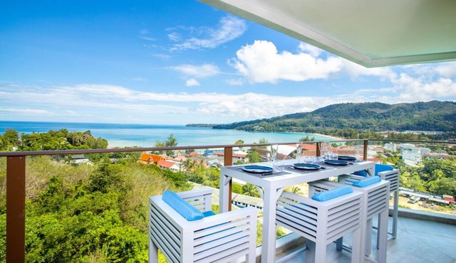 Panoramic sea-view condo near Kamala Beach in Kamala