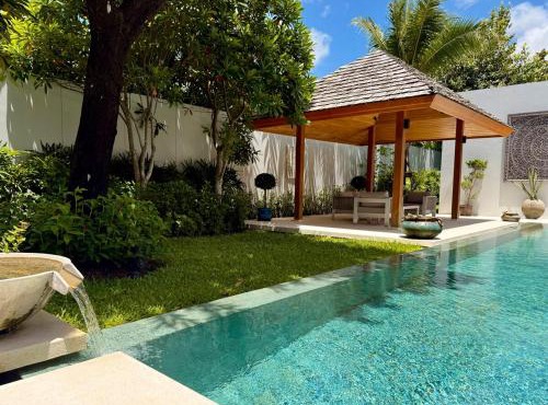 Peaceful villa in the heart of the Anchan Tropicana project in Ban Phru Champa