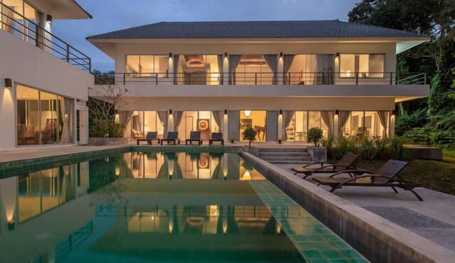Phuket Seaview Villa; walk to beach