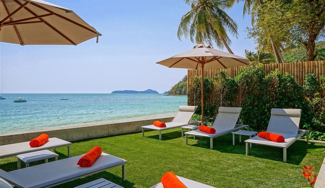 Phuket’s coolest beach villa with direct access to Phuket’s most beautiful beach in Ampur Muang