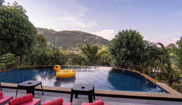 Private pool villa mountain view/Private chef available