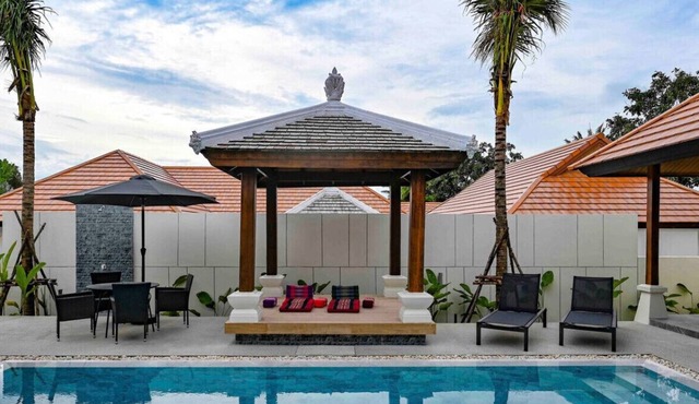 Private Pool Villa with Pavilion & Spacious Living in Choeng Thale