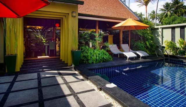 Romantic 1 Bed Villa with Pool - 150 mtrs to beach