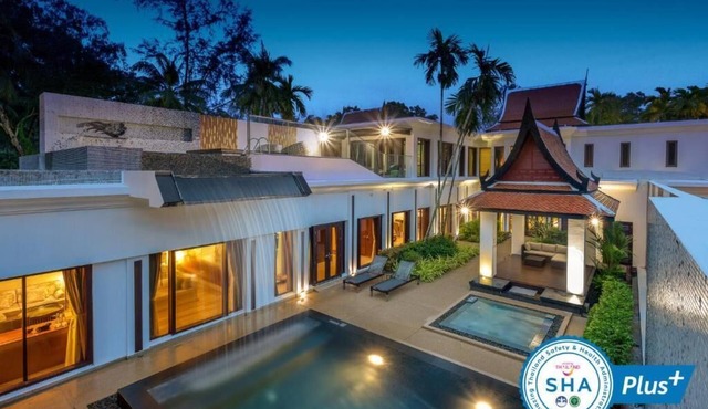 (SHA+)Three bedroom Beach front Pool Villa in Thalang