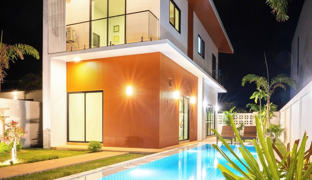 Stunning pool villa in idyllic Ao Nang. five minutes to the beach