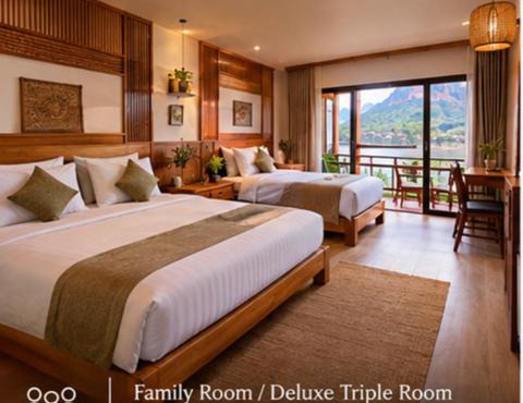 Suntara Boutique Villa & Café in Nongkhiaw