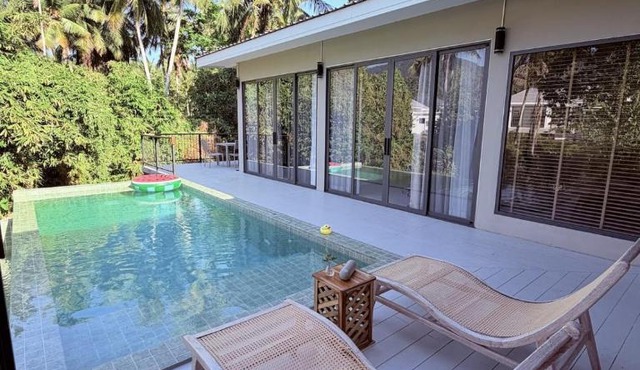 Velora Private Pool Villa - Spacious 3BR, Walk to Hin Kong Beach