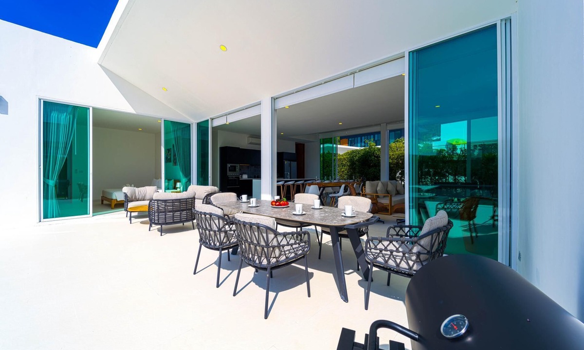 Khao Tao Villa | Modern 4 Bed Private Pool Villa KH-B6