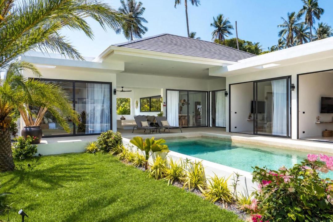 Bophut Hills Villa | Tropical 3Br Pool Villa Blanco Near Fisherman's