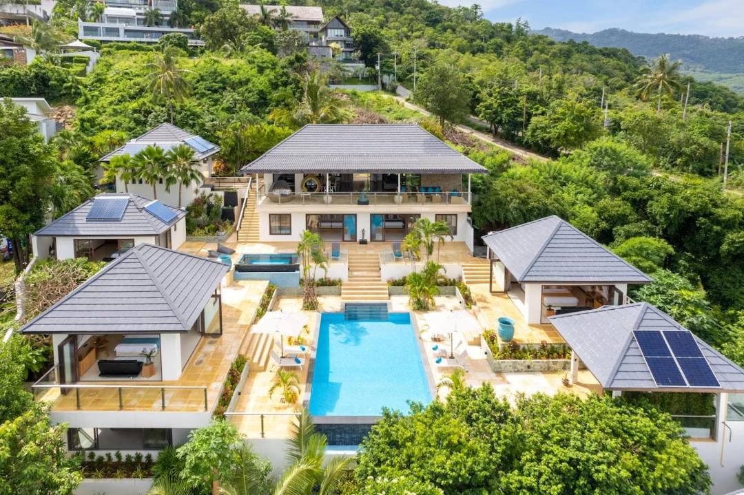 Bophut Hills Villa | Here and Now Luxurious Sea view & Spa Villa