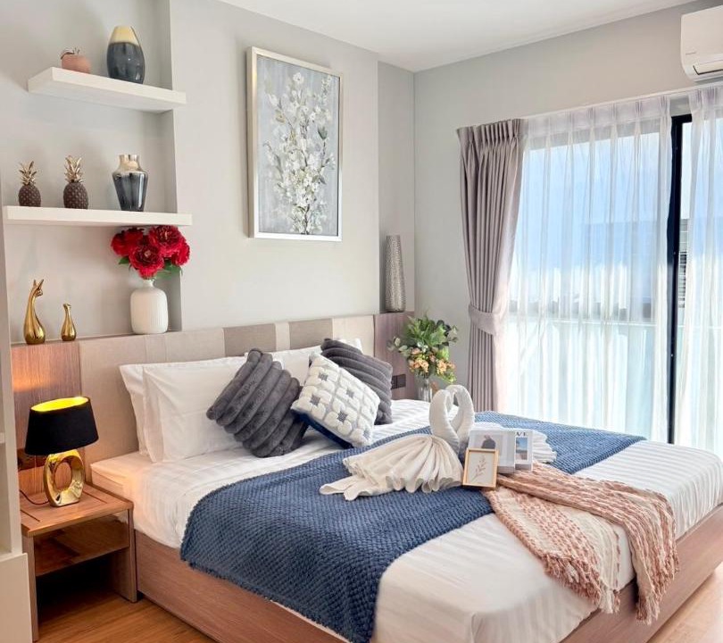 Chang Khlan Apartment | The Astra sky river Family 405