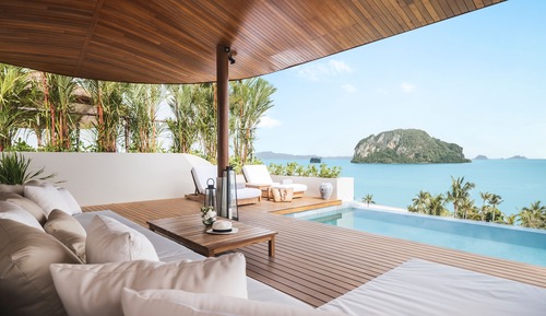 Sea View Pool Penthouse comp scheduled sea transfers from Phuket or Krabi