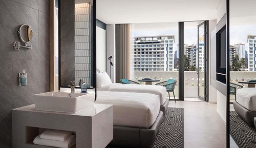 Standard Room, 2 Twin Beds, City View