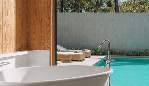  1 King 1 Bedroom Oceanfront Pool Villa