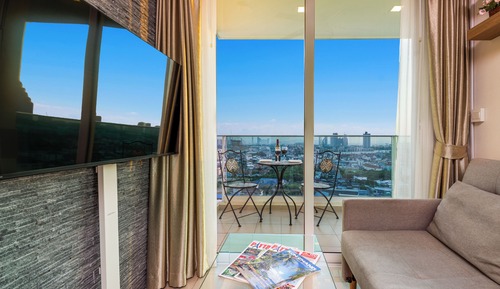 City Garden Tower 2317 -Sea View | City View | Mountain View | Swimming Pool