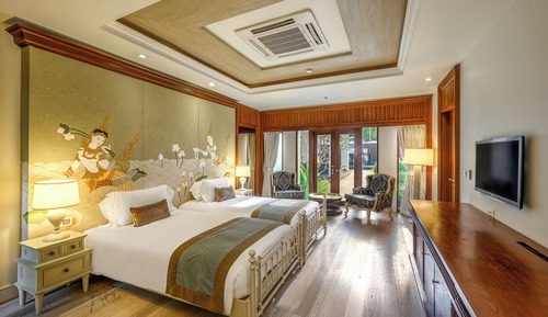 Room, Multiple Beds, Private Pool, Garden View (Villa Two Bedroom Private Pool)