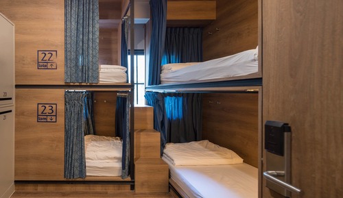 6-Bed Mixed Dormitory with Shared Bathroom