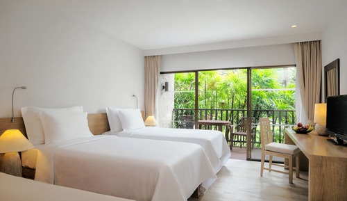 Room, 2 Twin Beds, Garden View