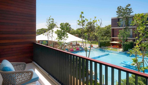 SO STUDIO, 2 Twin Beds, Signature Pool View, Open Plan, SO Nature design