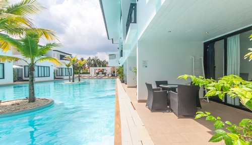 Deluxe Apartment, 1 Bedroom, Pool Access